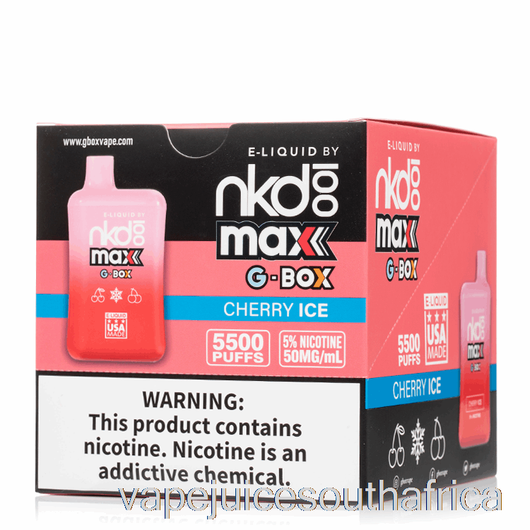 Vape Pods [10-Pack] Gbox X Naked 100 5500 Disposable